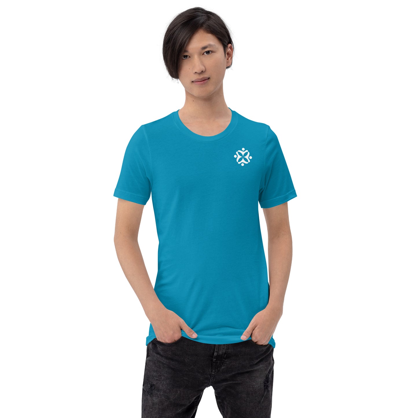 Embrace Autism Unisex T-shirt (Aqua)