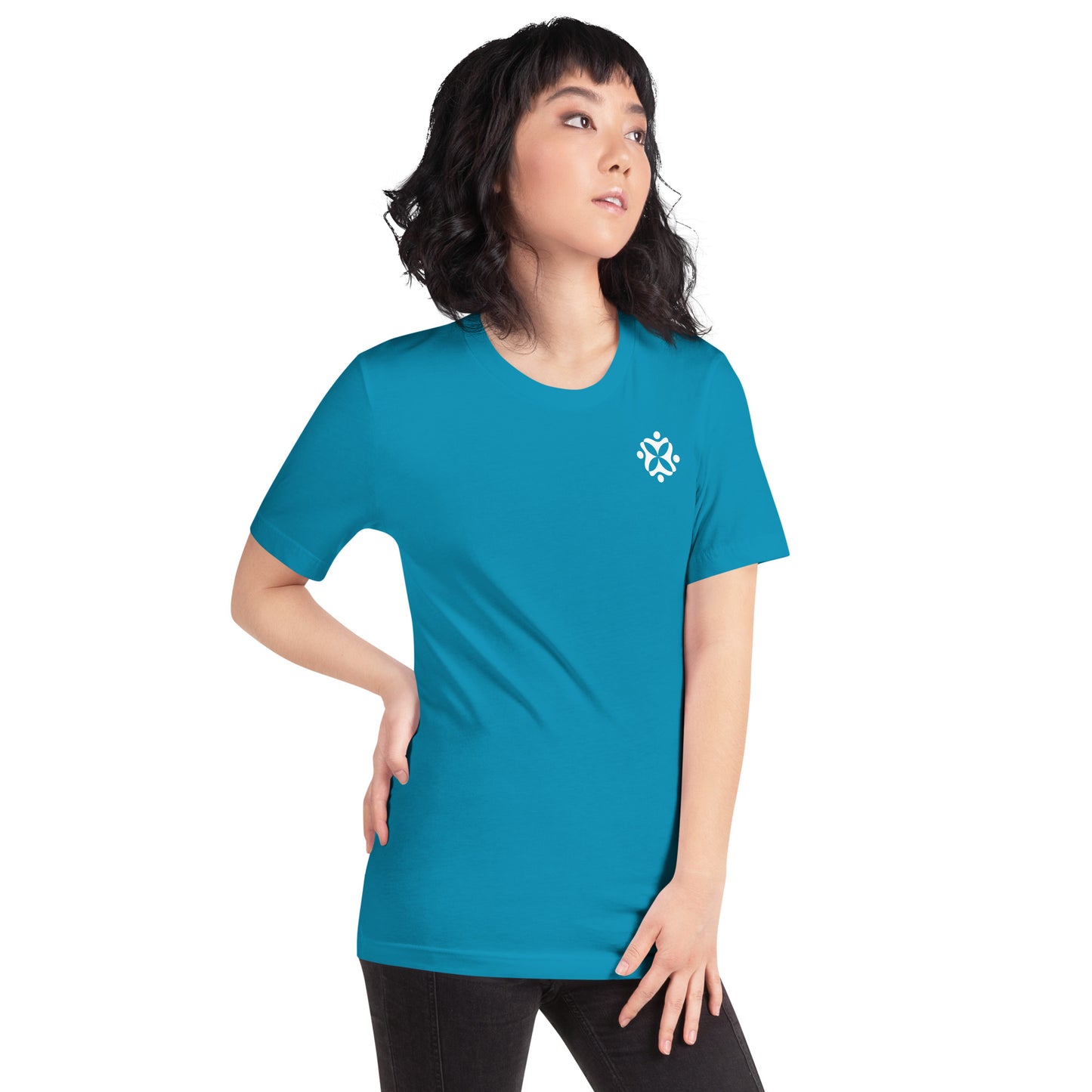 Embrace Autism Unisex T-shirt (Aqua)