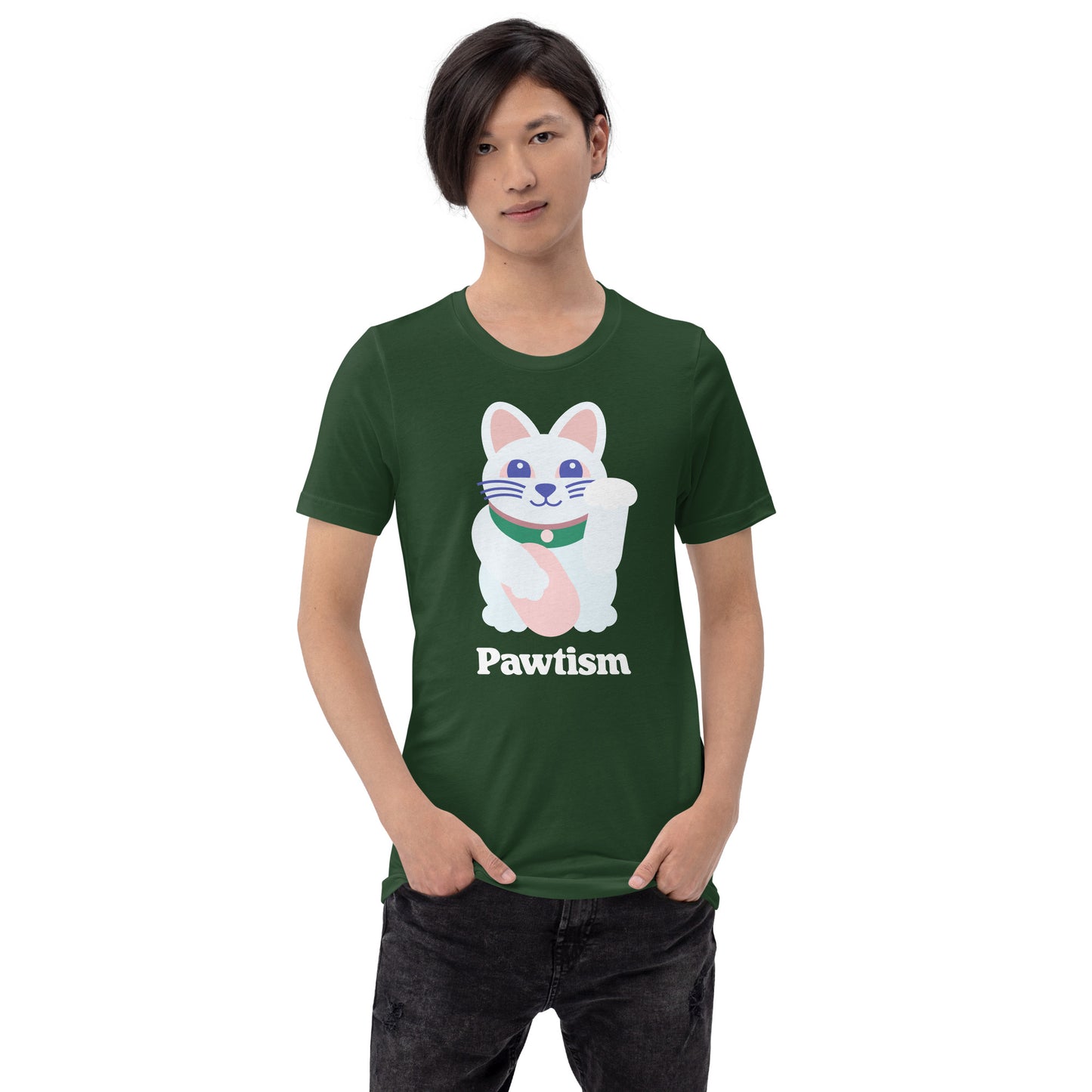 Pawtism Unisex T-shirt (Forest)