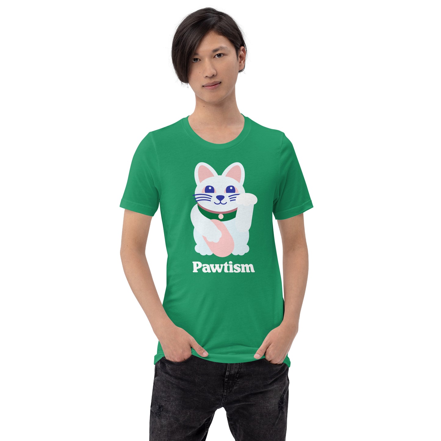 Pawtism Unisex T-shirt (Kelly Green)