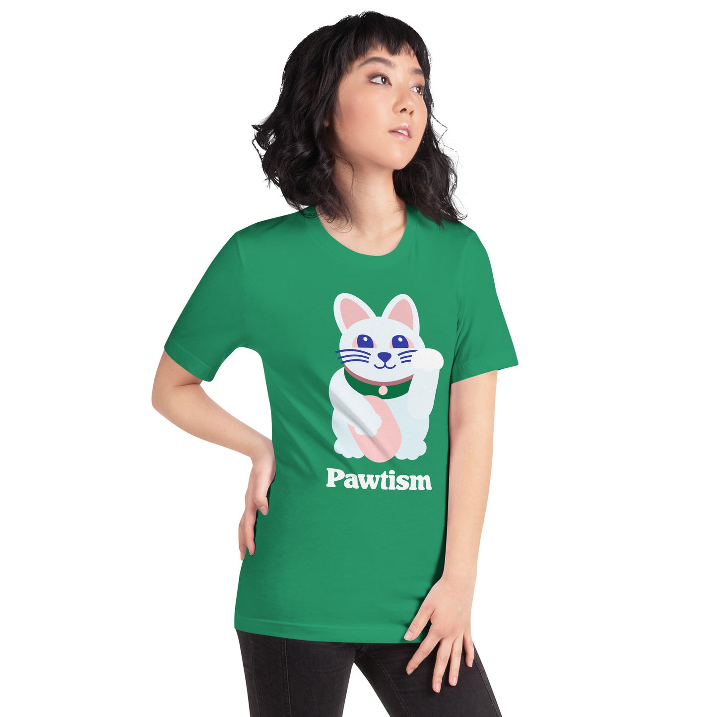 Pawtism Unisex T-shirt (Kelly Green)