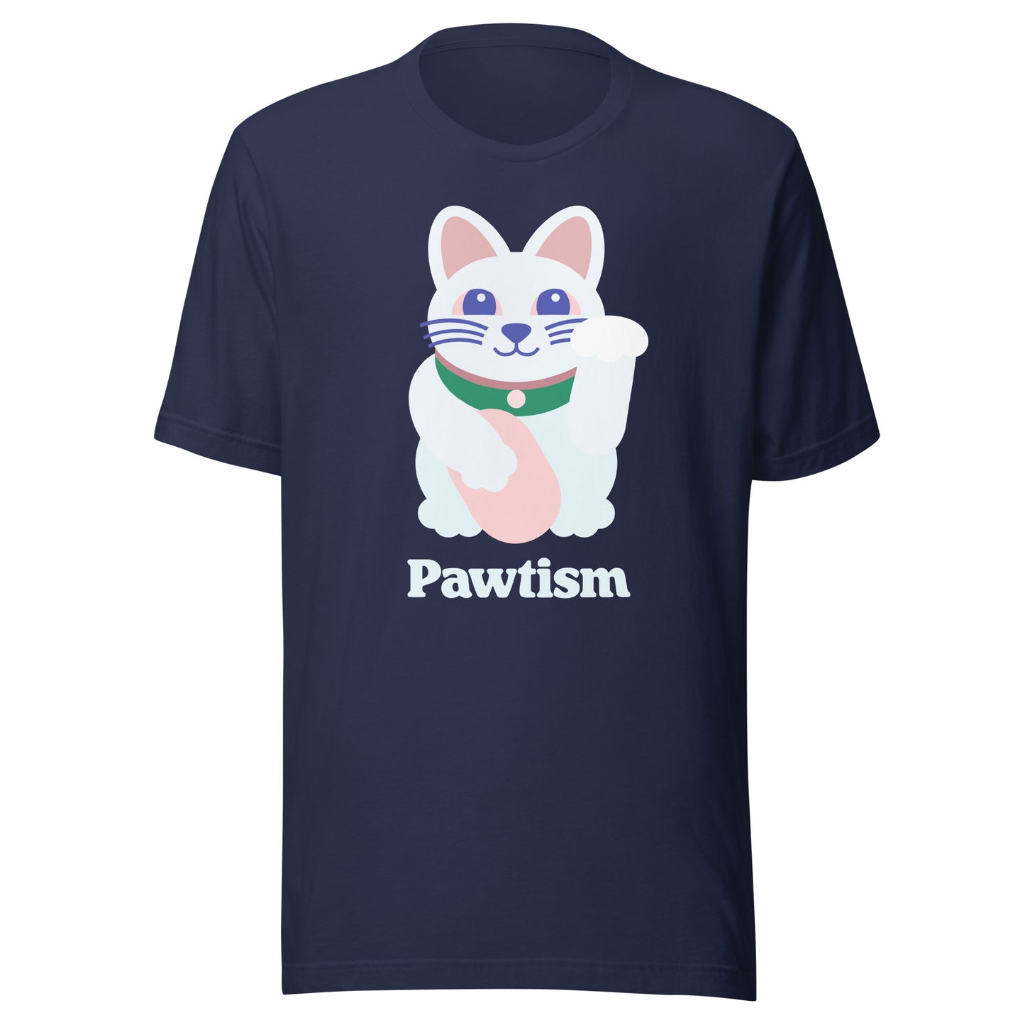 Pawtism Unisex T-shirt (Navy)