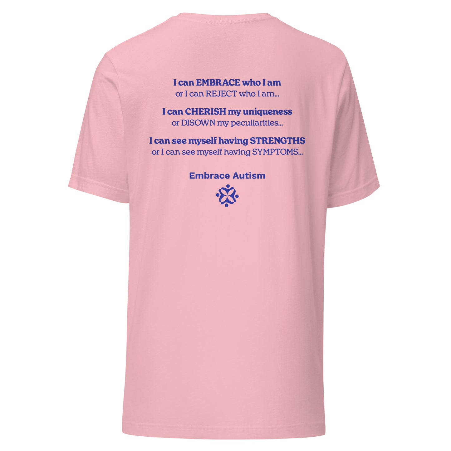 Embrace Autism Unisex T-shirt (Pink)