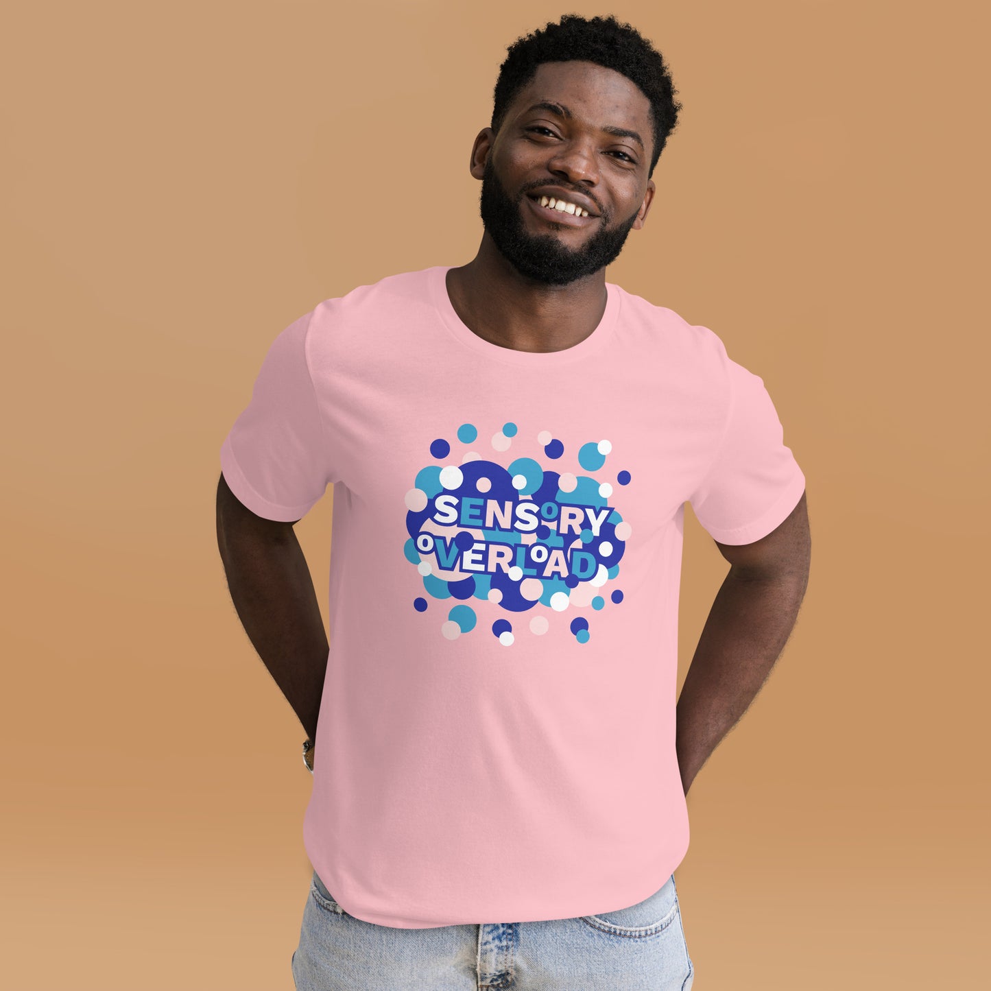 Sensory Overload Unisex T-shirt (Pink)