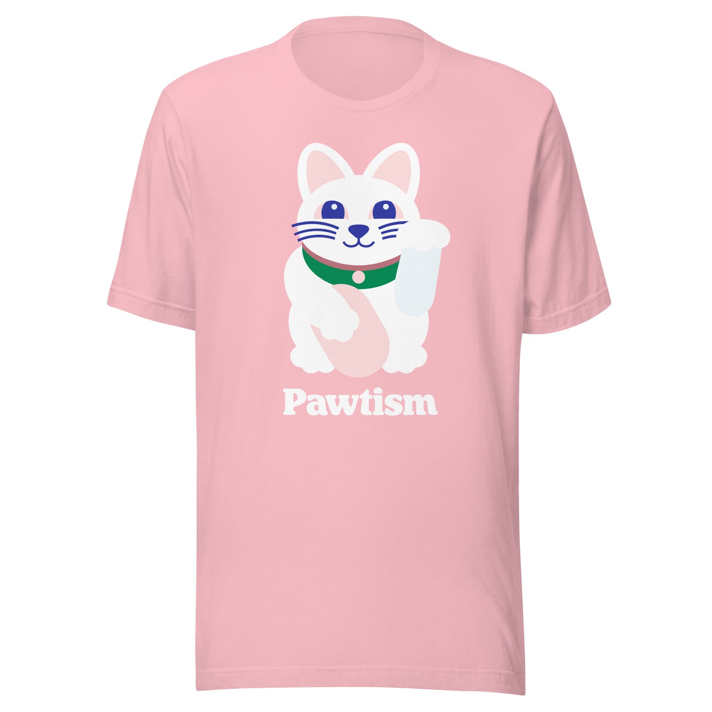 Pawtism Unisex T-shirt (Pink)