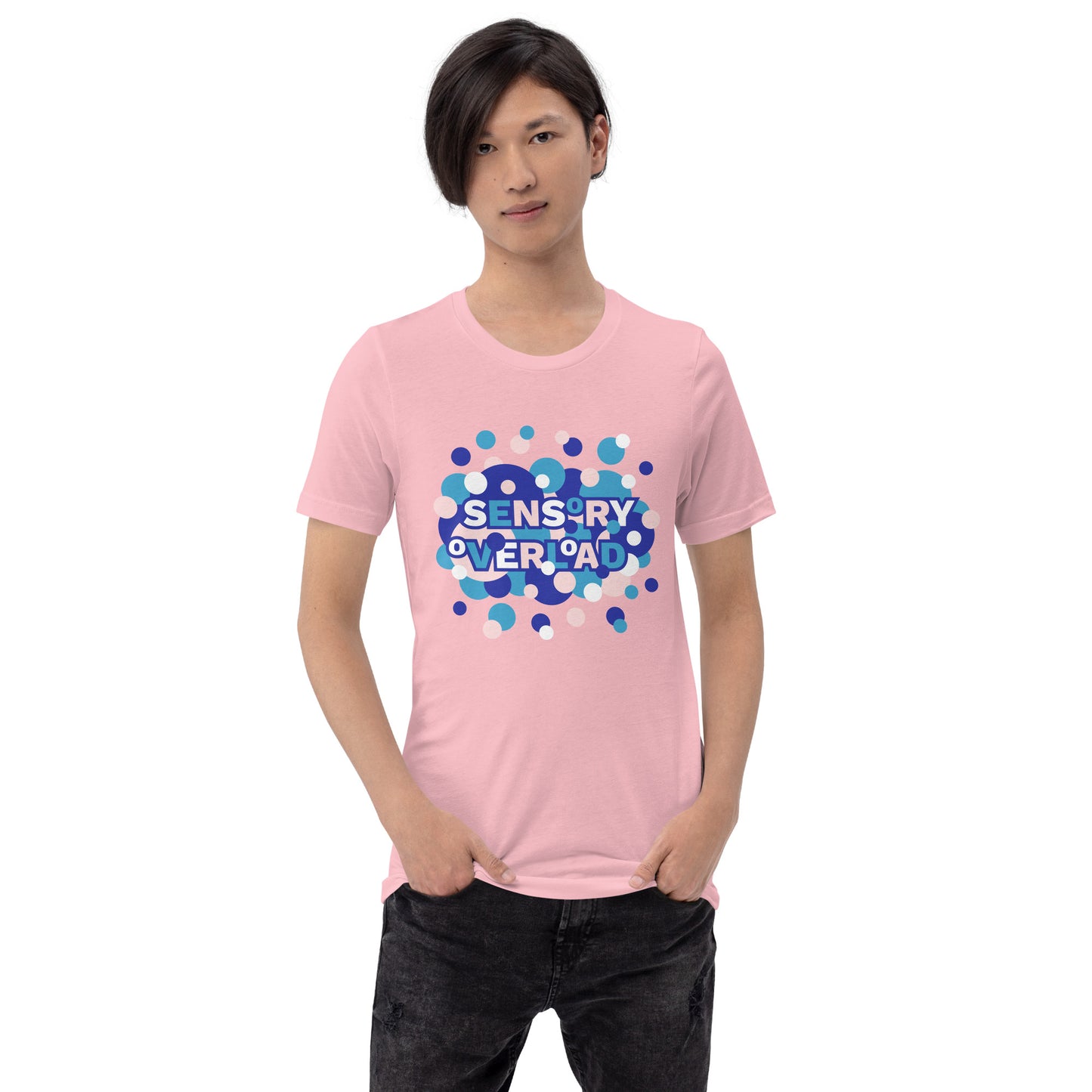 Sensory Overload Unisex T-shirt (Pink)