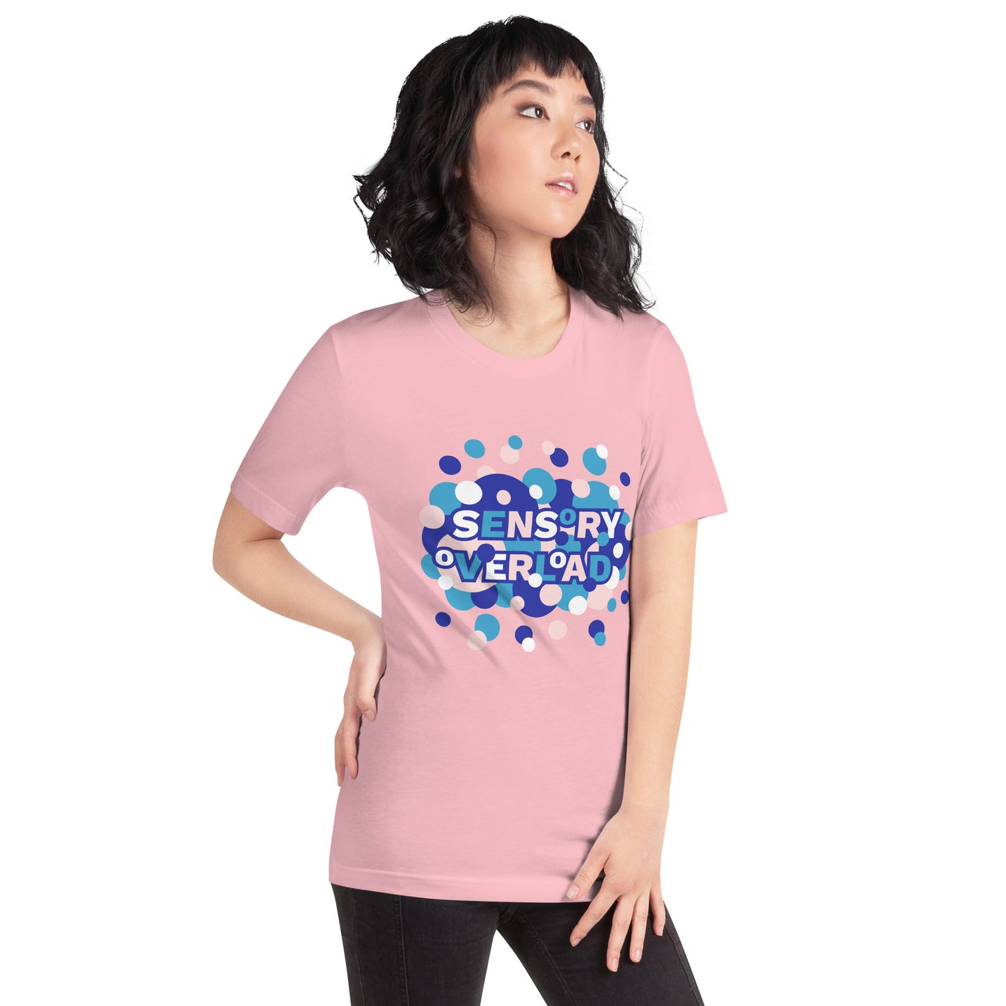 Sensory Overload Unisex T-shirt (Pink)