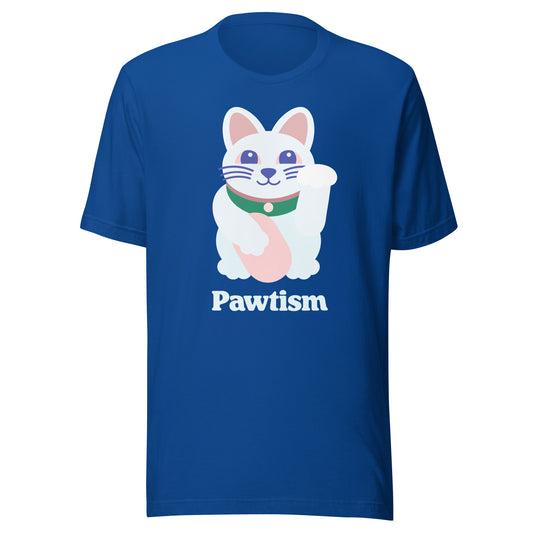 Pawtism Unisex T-shirt (True Royal)