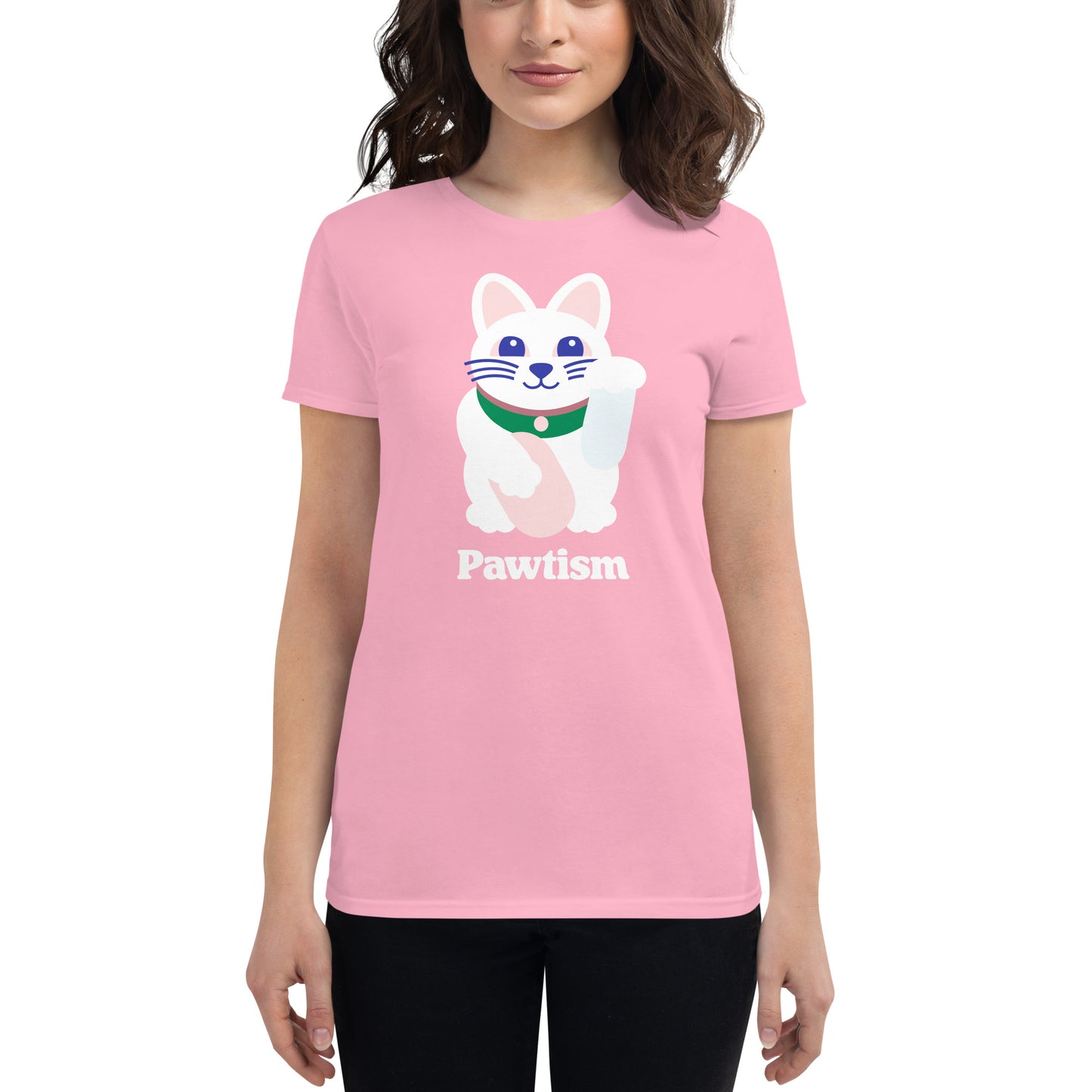 Women's Pawtism T-shirt (Pink)