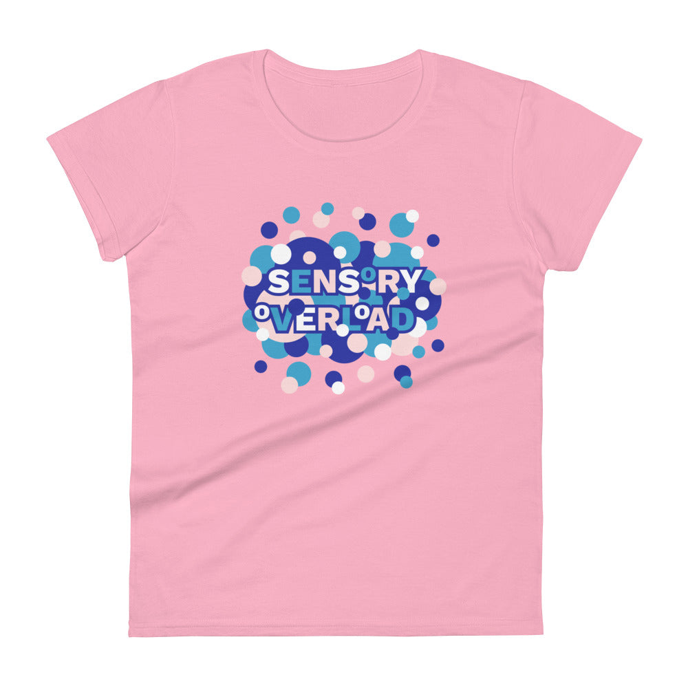 Women's Sensory Overload T-shirt (Pink)